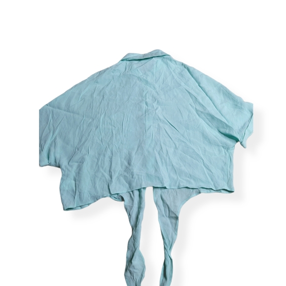 NWOT CODE X MODE Women's Knot Hem Button Size Smal - Picture 3 of 5